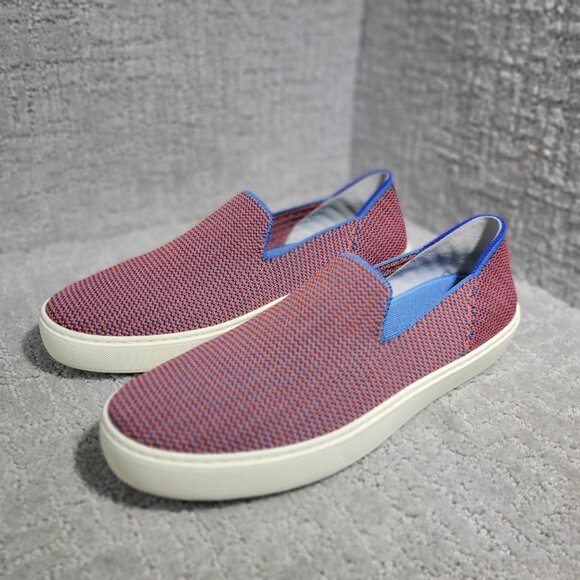 Rothy’s The Sneaker Women's Size 10 US Tangerine Triple Stitch Slip On Shoes - Picture 9 of 12